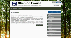 Desktop Screenshot of chemco-france.com